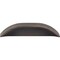 Jeffrey Alexander 3" / 96 mm Center-to-Center Brushed Oil Rubbed Bronze Elara Cabinet Pinch Pull 484-396DBAC - alternate 4